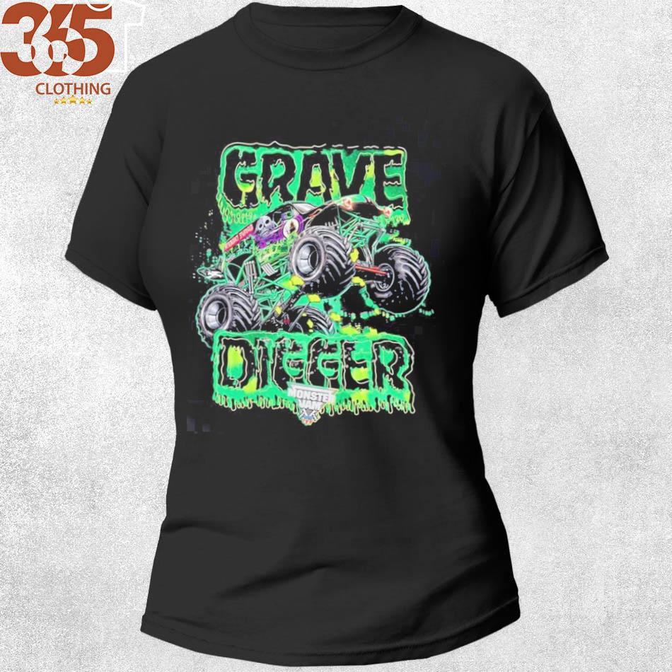 1994's Grave Digger monster jam truck for 2022 s shirt woman