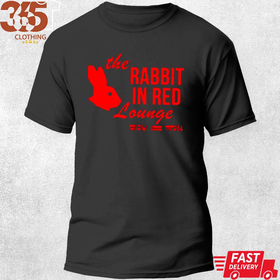 2022 the Rabbit in Red Lounge T-Shirt shirt men