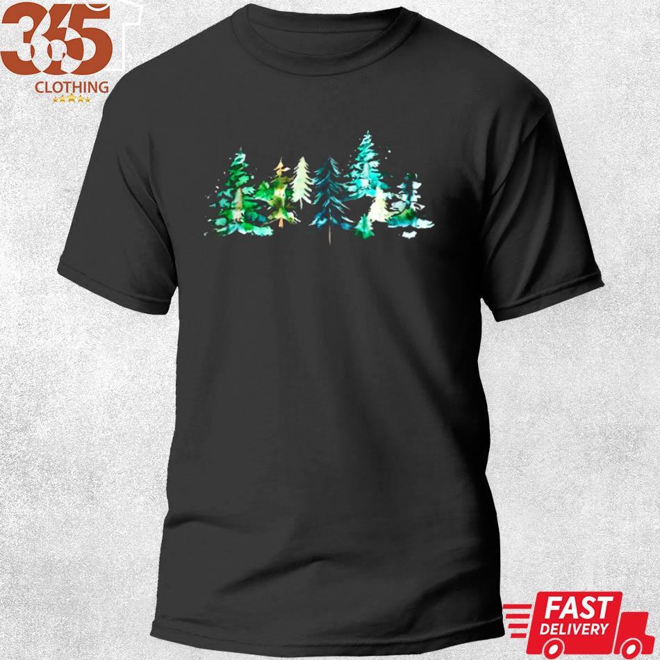 2022 trees and pines Shirt shirt men