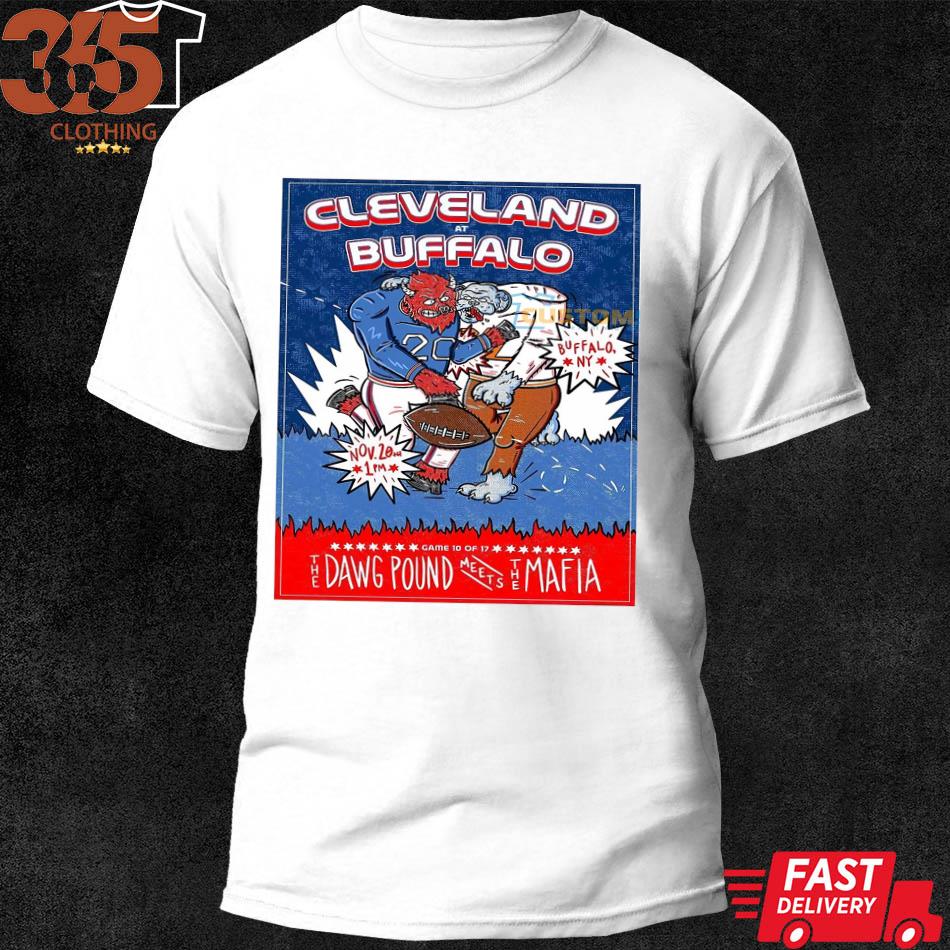Cleveland vs Buffalo, Nov 20th 2022, Cleveland Browns vs Buffalo Bills, Highmark Stadium Buffalo NY Poster shirt