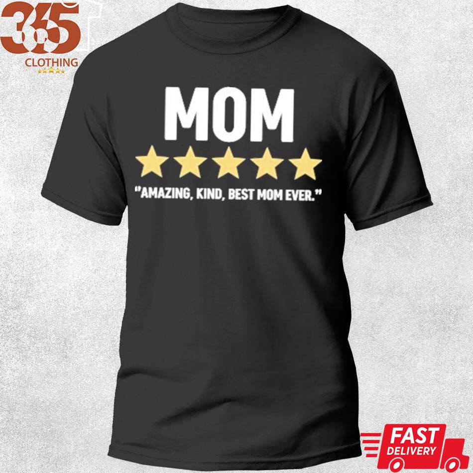 For Mom 5 star mom mothers day s shirt men