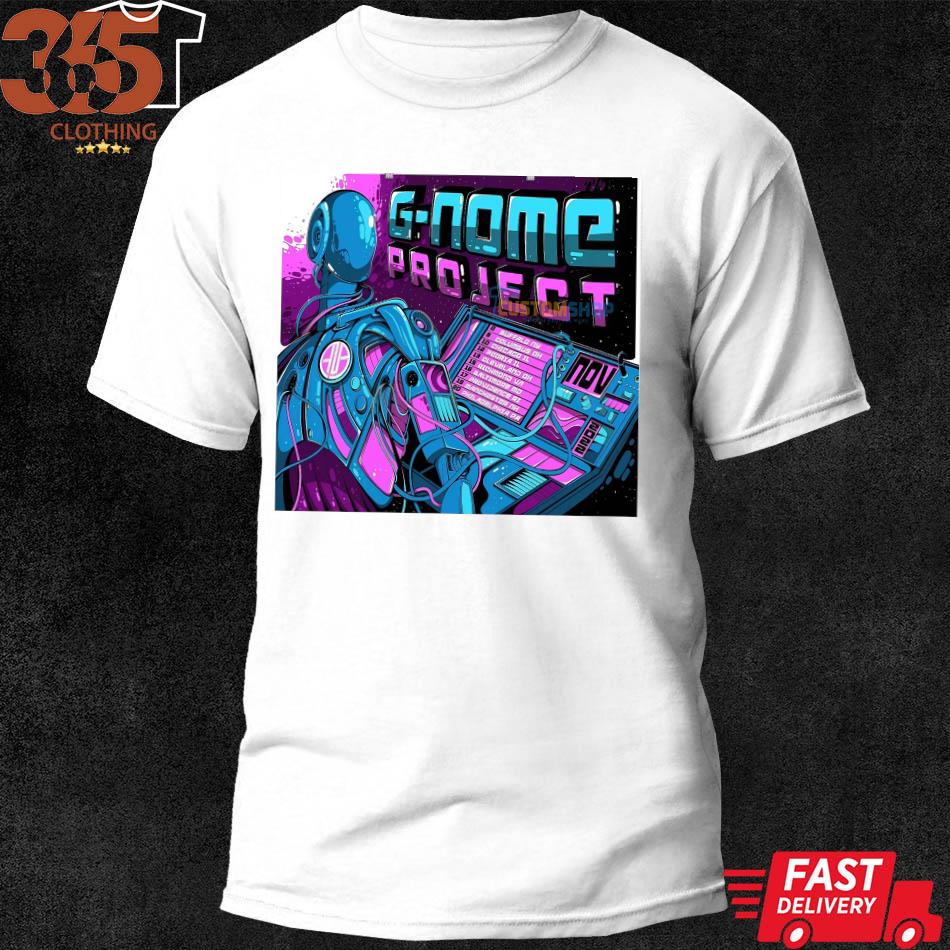 G-Nome Project Tour 2022, November 8th to 20th Poster shirt