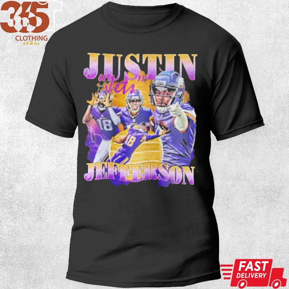 Justin Jefferson Griddy American Minnesota football MVP player vintage art  shirt, hoodie, sweater, long sleeve and tank top