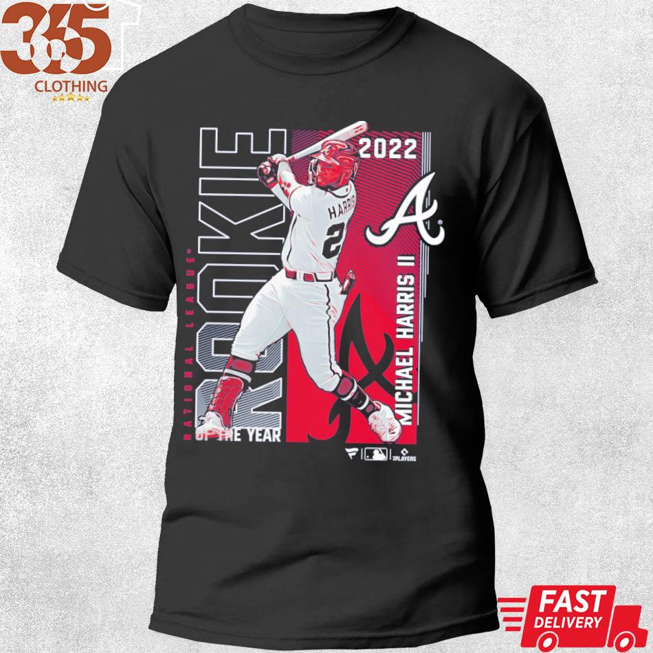 Atlanta Braves Michael Harris II Rookie of the Year T Shirt size S