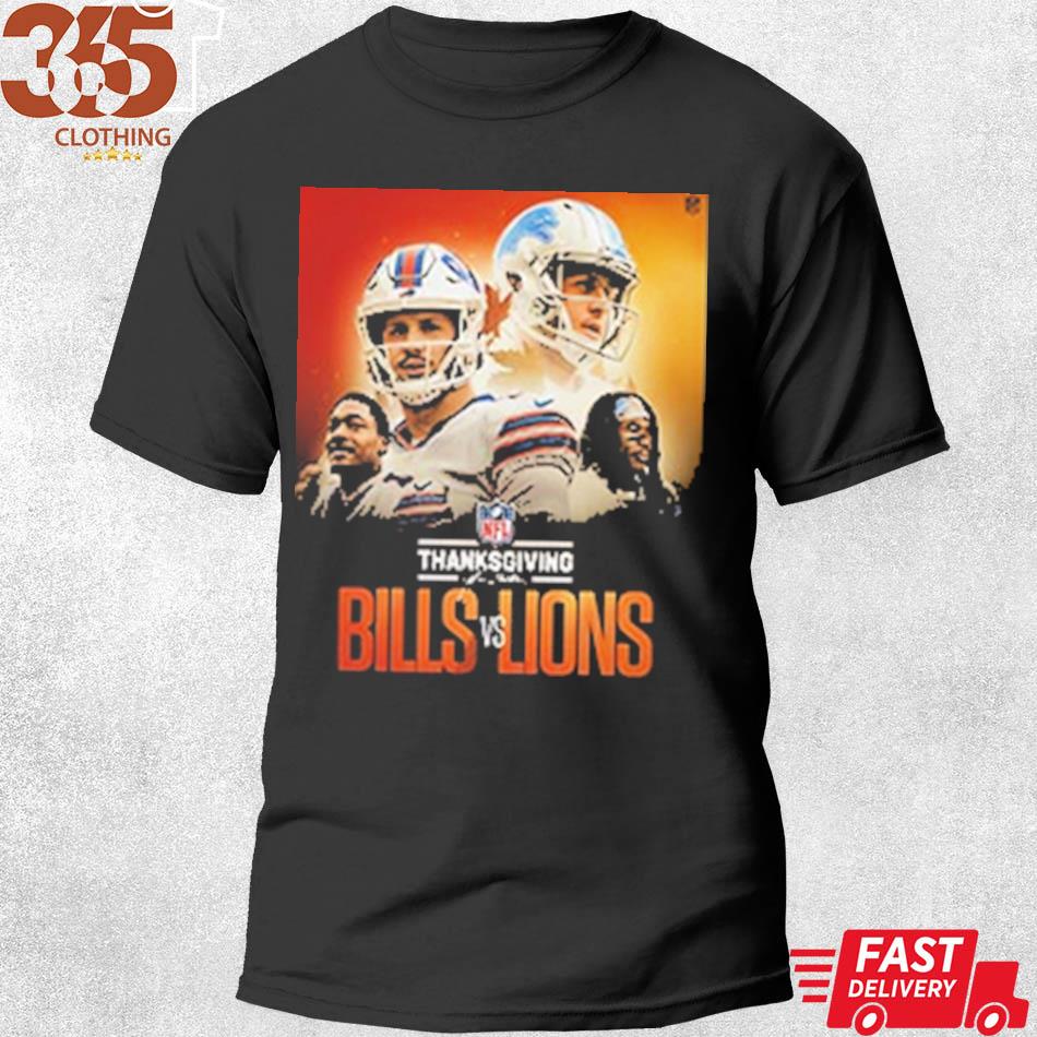 Official buffalo Bills Vs Detroit Lions NFL On Madden Thanksgiving shirt,  hoodie, sweater, long sleeve and tank top