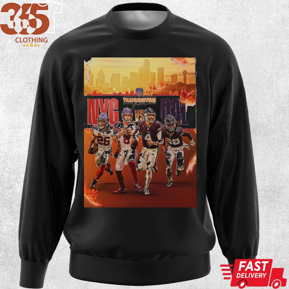 Official new York Giants Vs Dallas Cowboys NFL On Madden Thanksgiving shirt,  hoodie, sweater, long sleeve and tank top