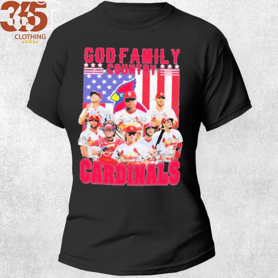 Official god First Family Second Then ST Louis Cardinals Baseball T Shirt,  hoodie, sweater, long sleeve and tank top