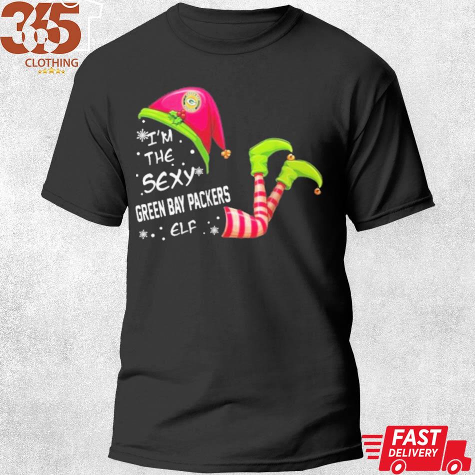 Green Bay Packers NFL I Am The Sexy ELF Christmas Funny T Shirt