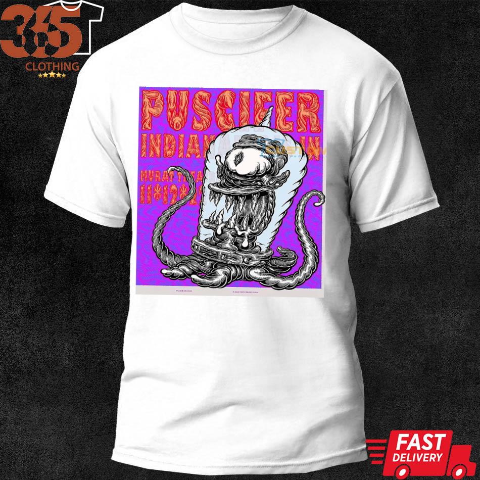 Puscifer Indianapolis, Nov 11 12 2022, Murat Theatre Indiana Poster shirt