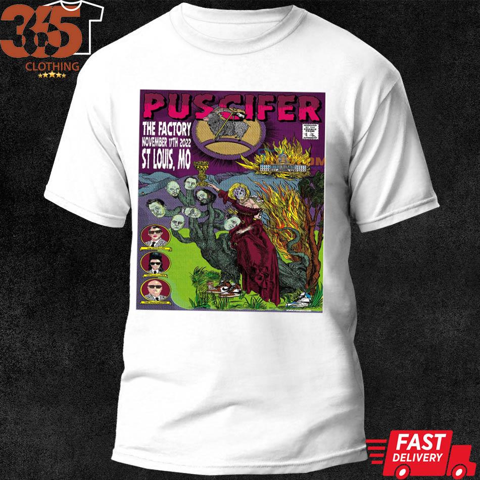 Puscifer St Louis, November 17th 2022, The Factory MO Poster shirt