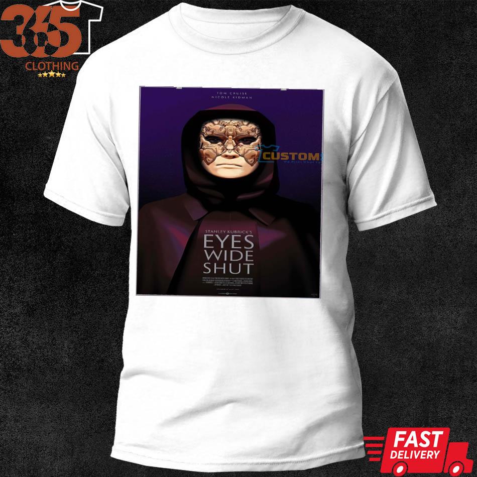 Stanley Kubrick Eyes Wide Shut Poster Secret Movie Club Screening LA, California shirt