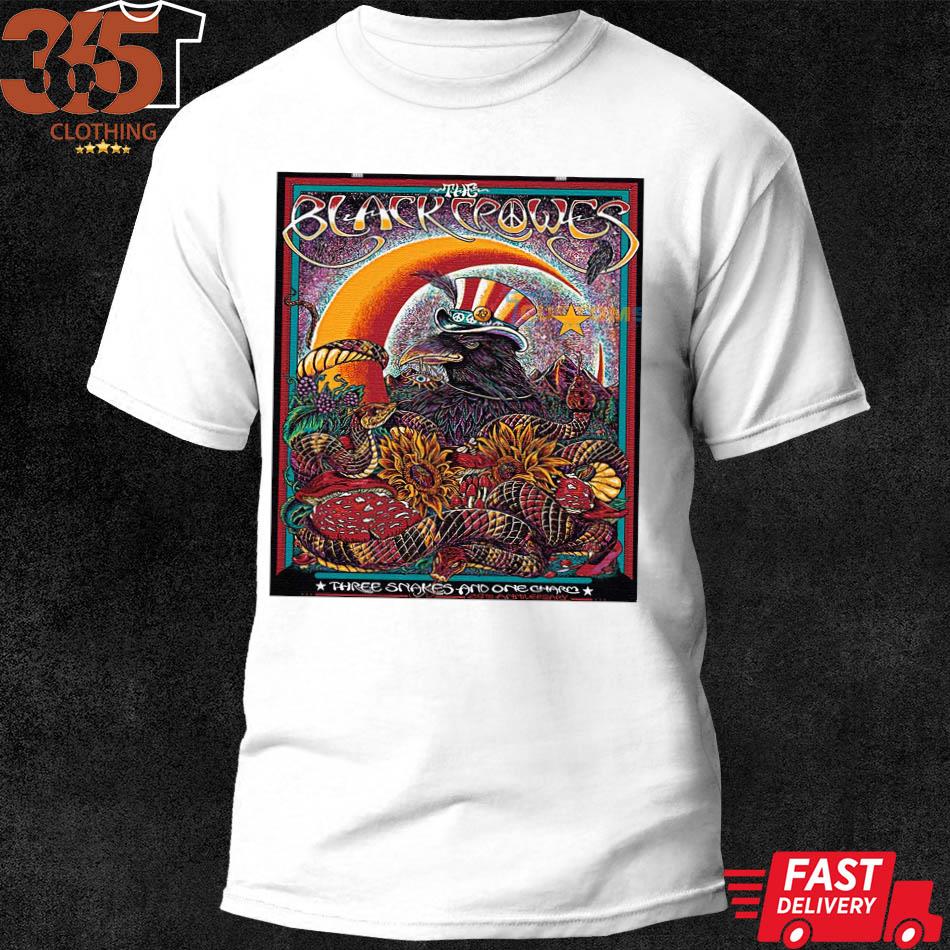 The Black Crowes Three Snakes And One Charm Poster shirt