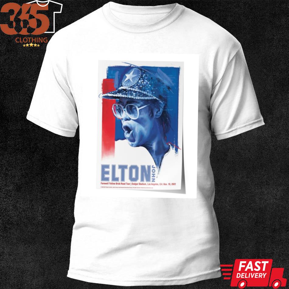 Elton John At Dodger Stadium T Shirt