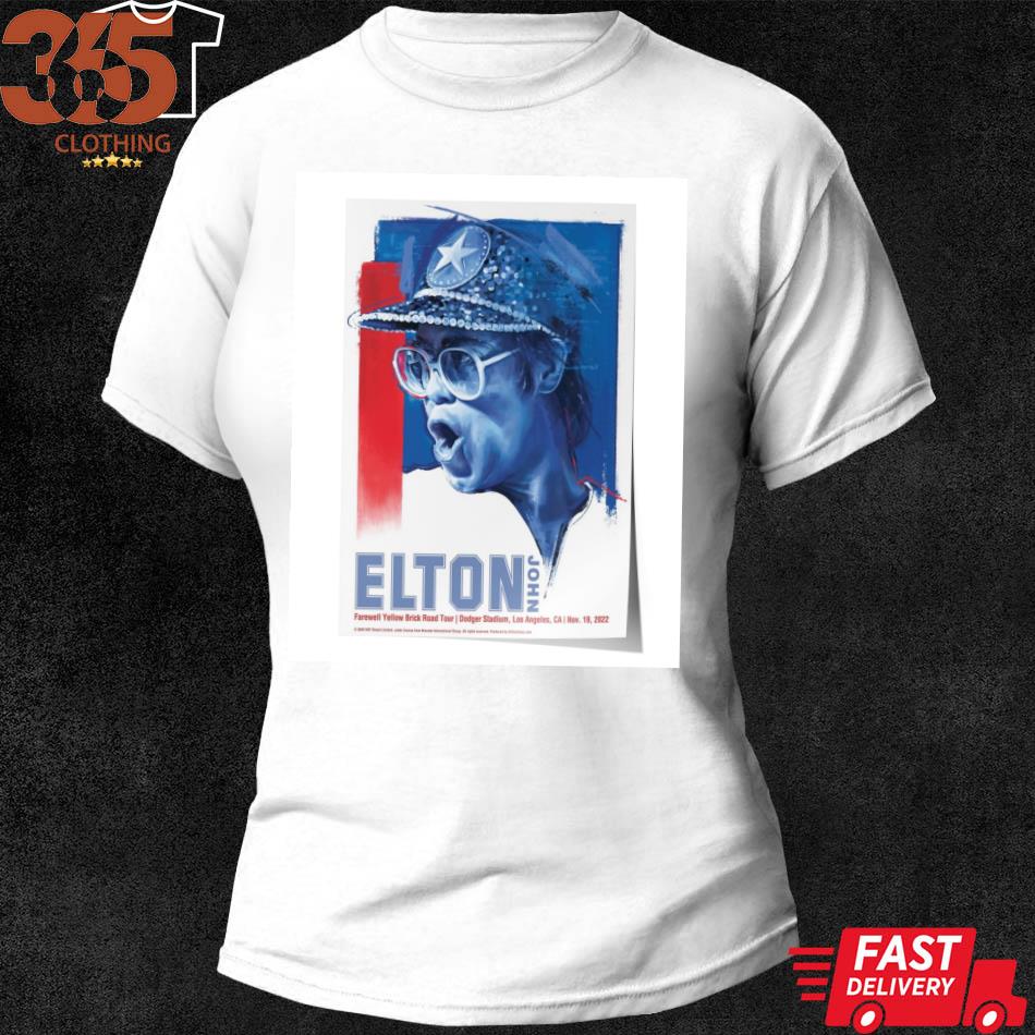 Elton John At Dodger Stadium T Shirt