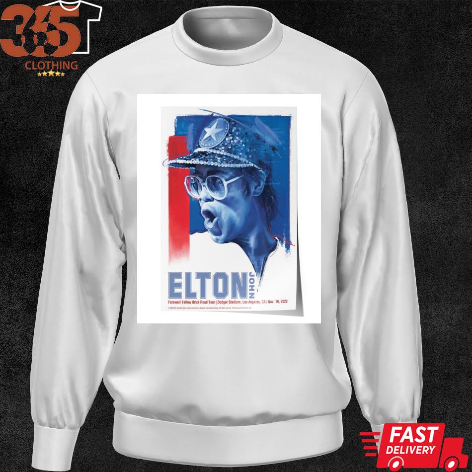 Los Angeles Dodger Stadium Elton John Nov 20 2022 Poster shirt, hoodie,  sweater, long sleeve and tank top