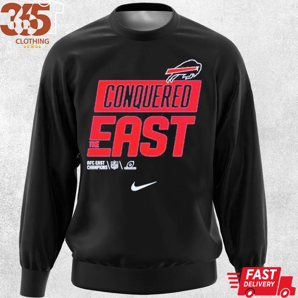 Buffalo Bills Conquered The East 2022 Afc East Champions Long Sleeves T  Shirt, hoodie, sweater, long sleeve and tank top