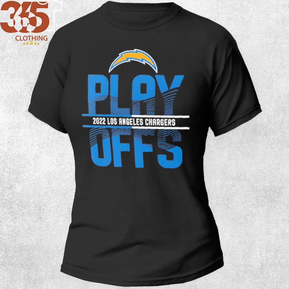 Nike 2022 NFL Playoffs Iconic (NFL Los Angeles Chargers) Men's T-Shirt.