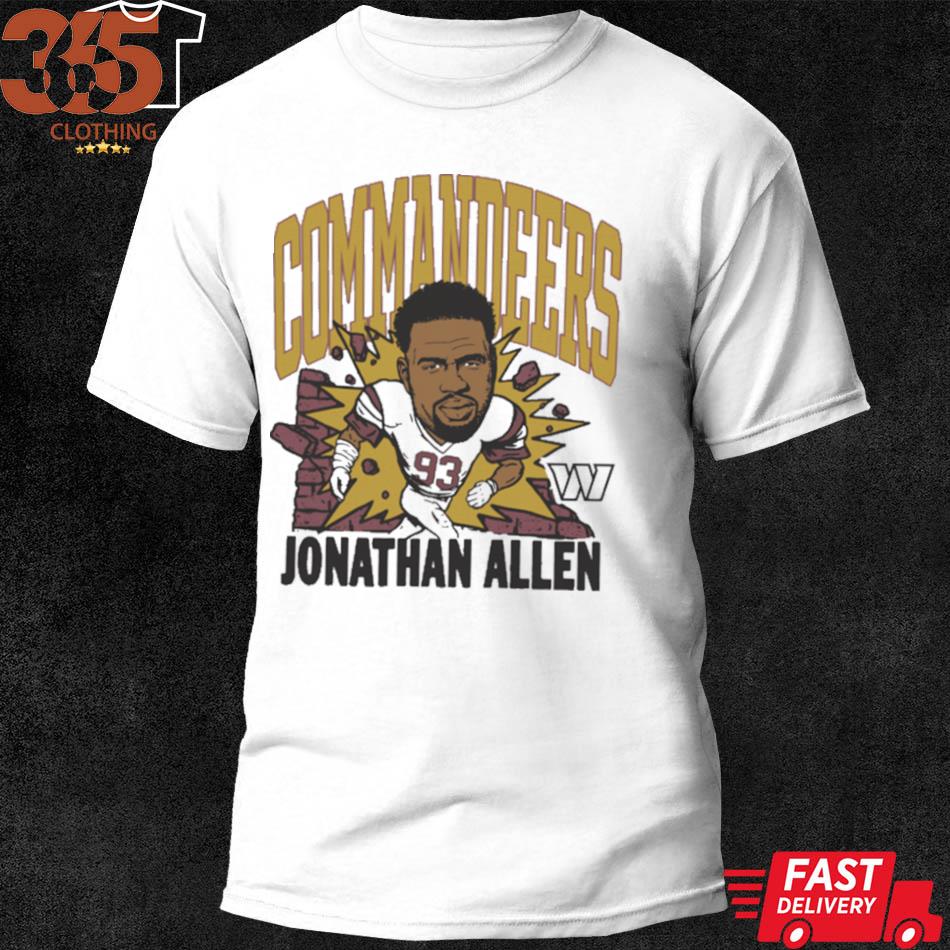 NFL Washington Commanders Jonathan Allen New Art Shirt, hoodie