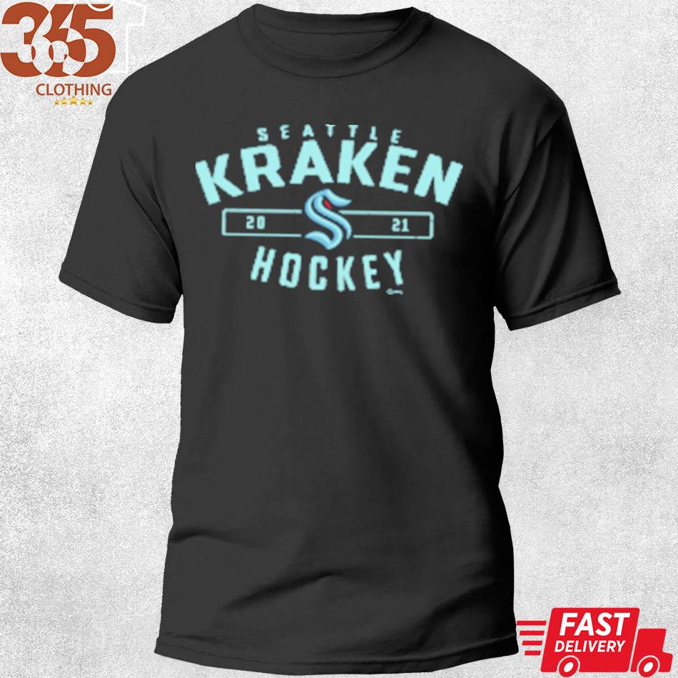 New NHL seattle kraken old time jersey style mid weight cotton