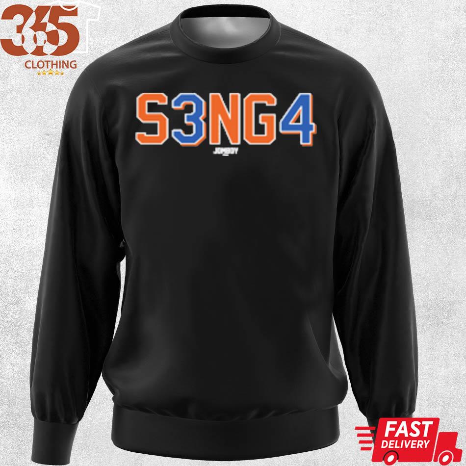 New York Mets Script Long Sleeve