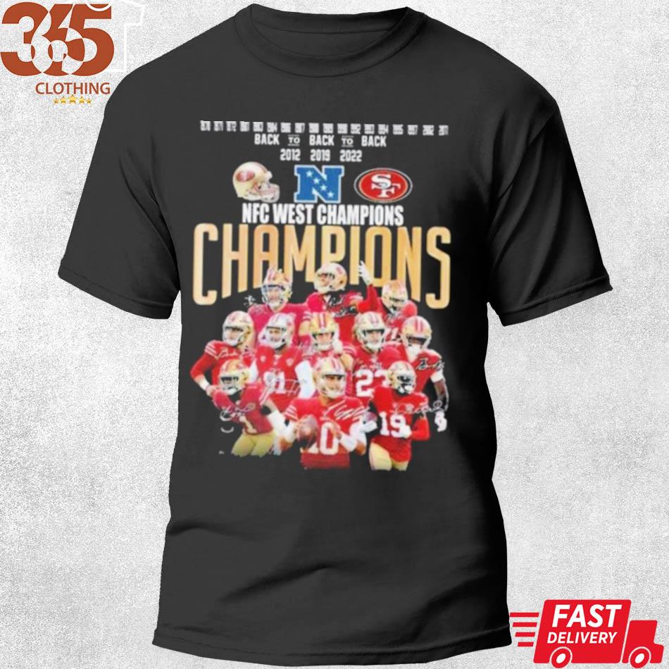 2022 Nfc west Champions San Francisco 49Ers shirt, hoodie, sweater