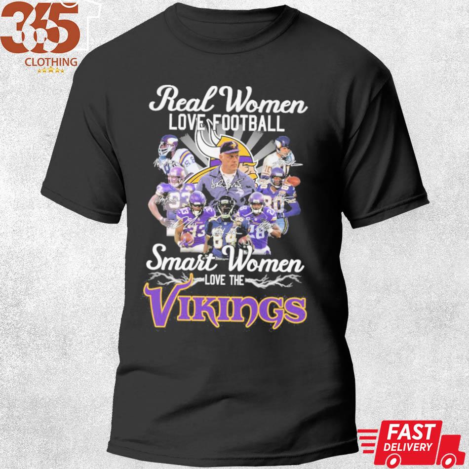 Official Smart Women Love Minnesota Vikings Shirt, hoodie, sweater, long  sleeve and tank top