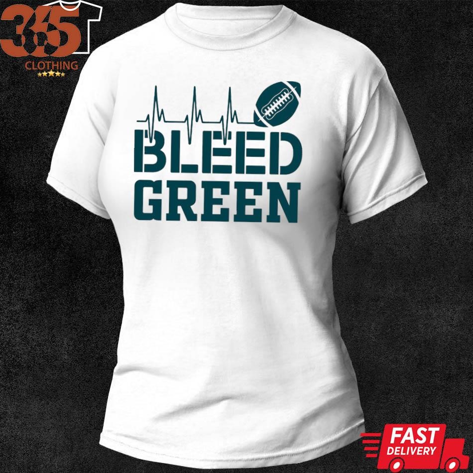 philadelphia eagles green shirt