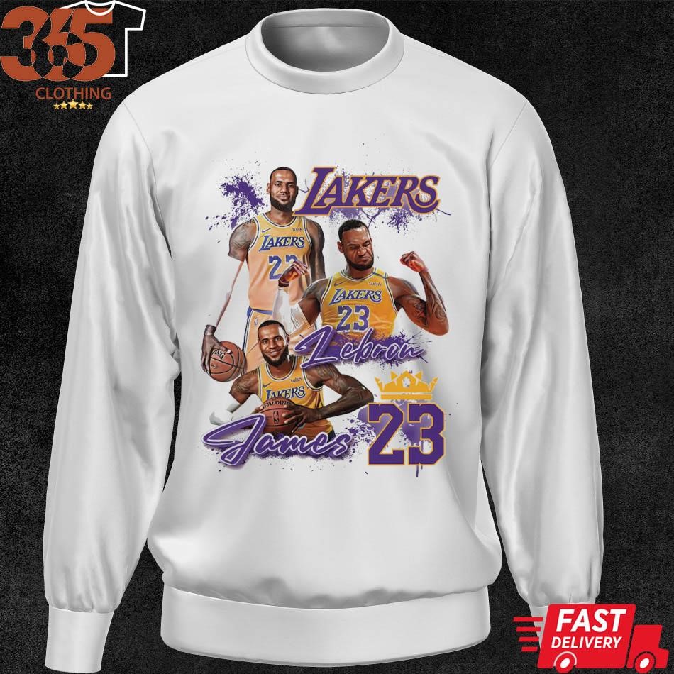 Shop Nba Lakers Lebron James Simple Design T Shirt online