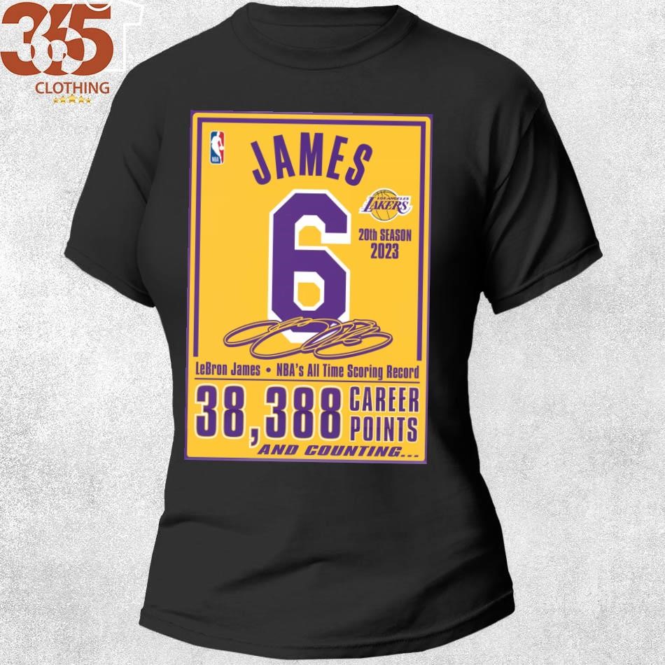 Los Angeles Lakers 35th Anniversary NBA Champions 1988-2023 Signatures shirt,  hoodie, sweater, long sleeve and tank top