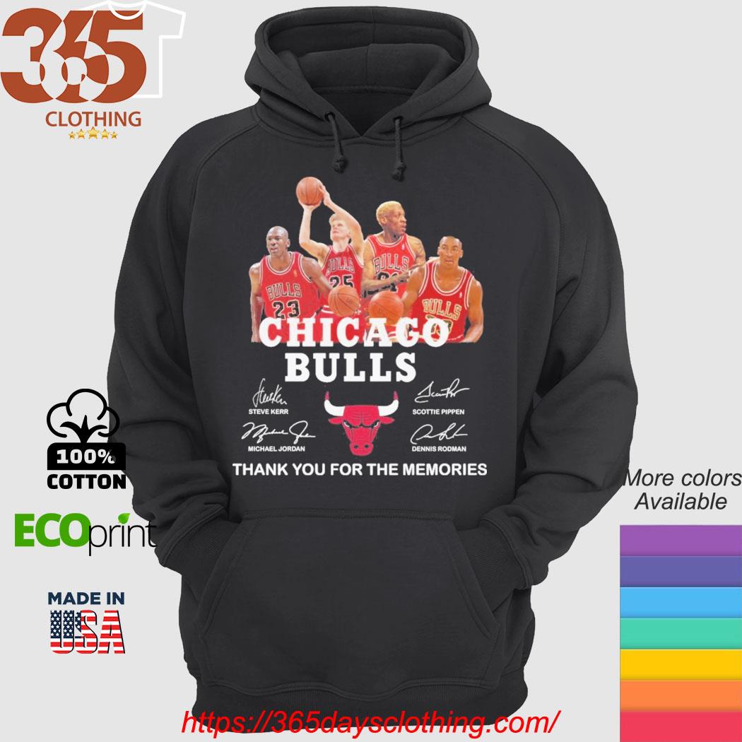 Chicago Bulls Thank You for the memories signatures 2023 shirt