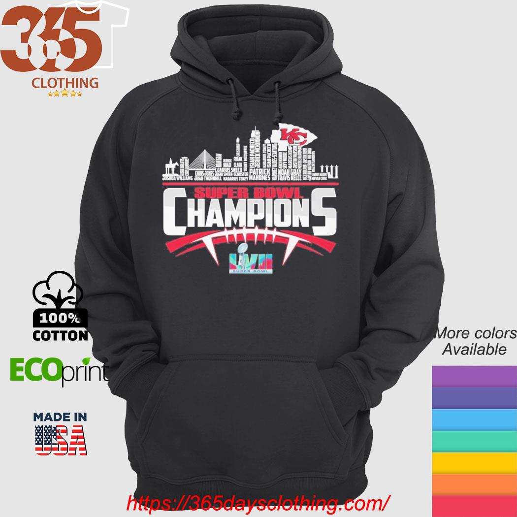 Kansas City Chiefs super bowl LVII champions cityline new design shirt,  hoodie, sweater, long sleeve and tank top