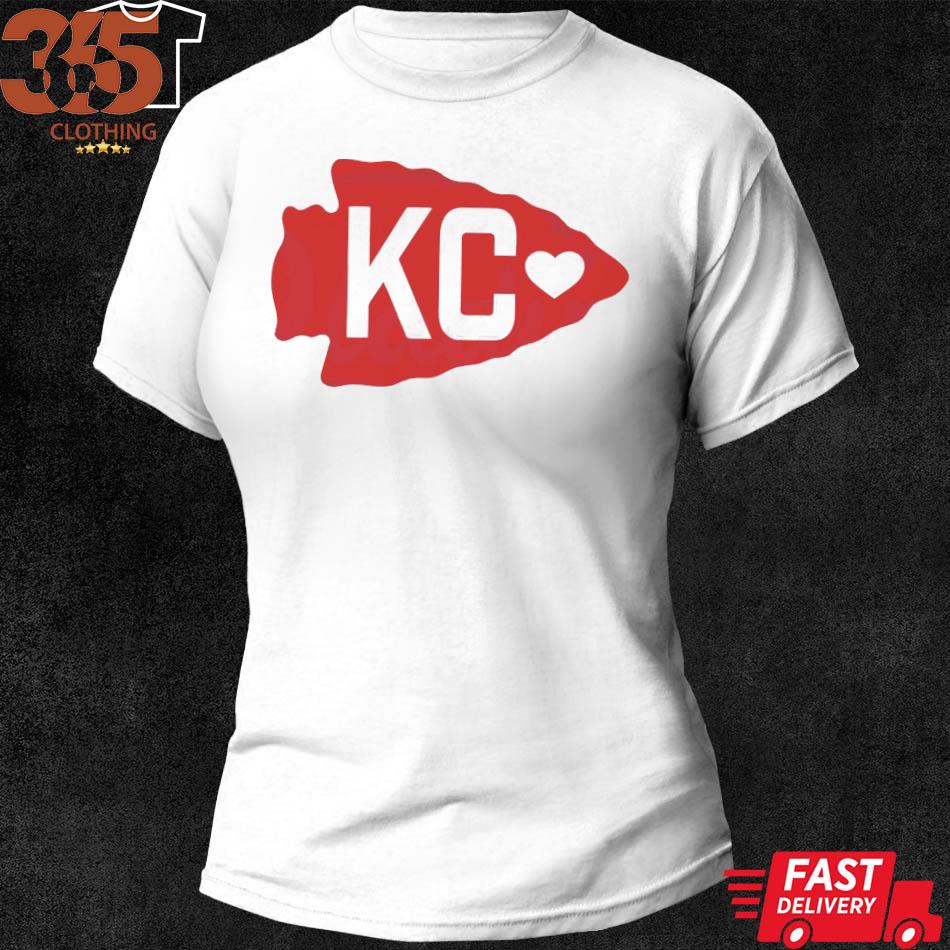 Kc Heart Arrowhead Kc Chiefs Fans logo shirt, hoodie, sweater, long sleeve  and tank top