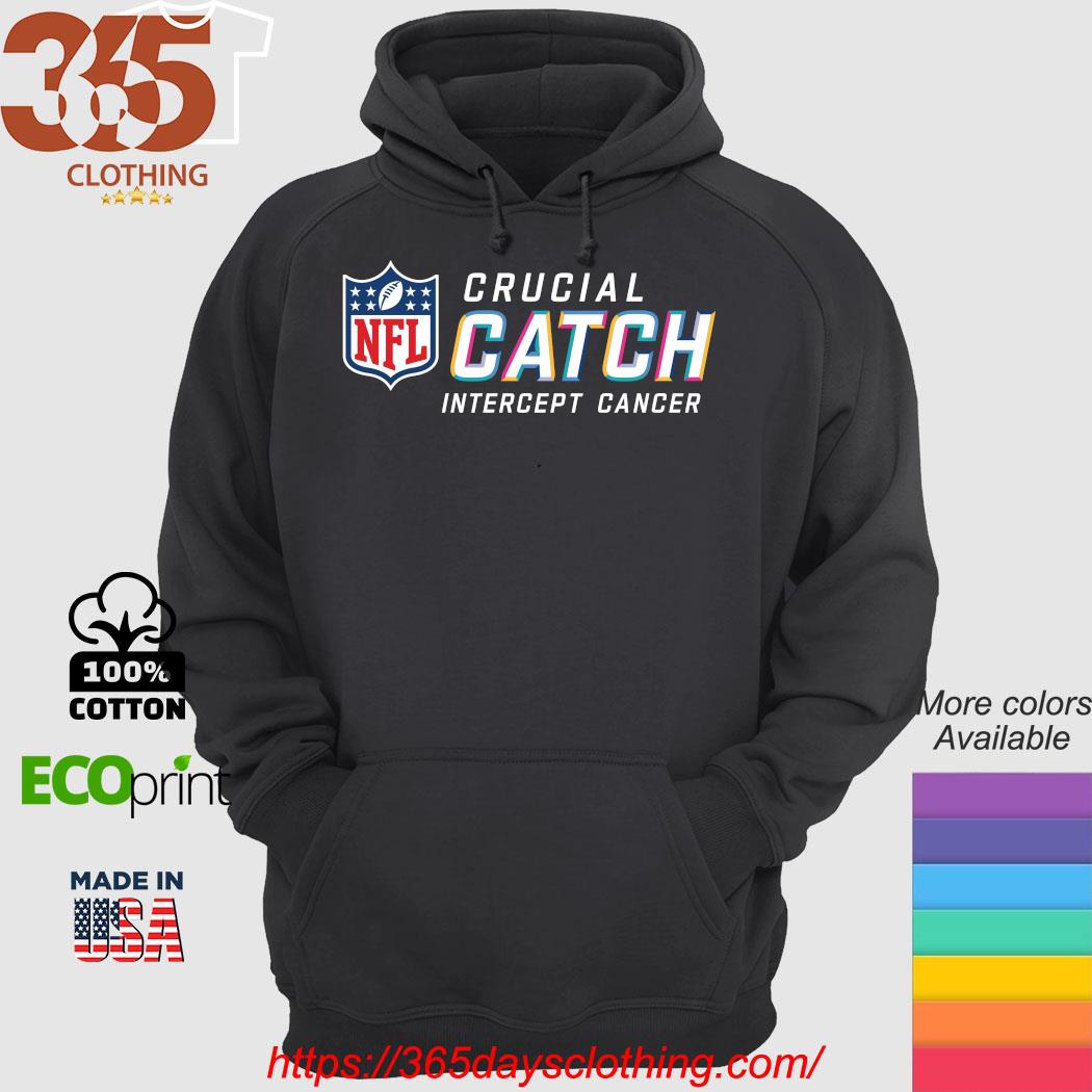 NFL Crucial Catch Hoodies, NFL Cancer Catch Gear