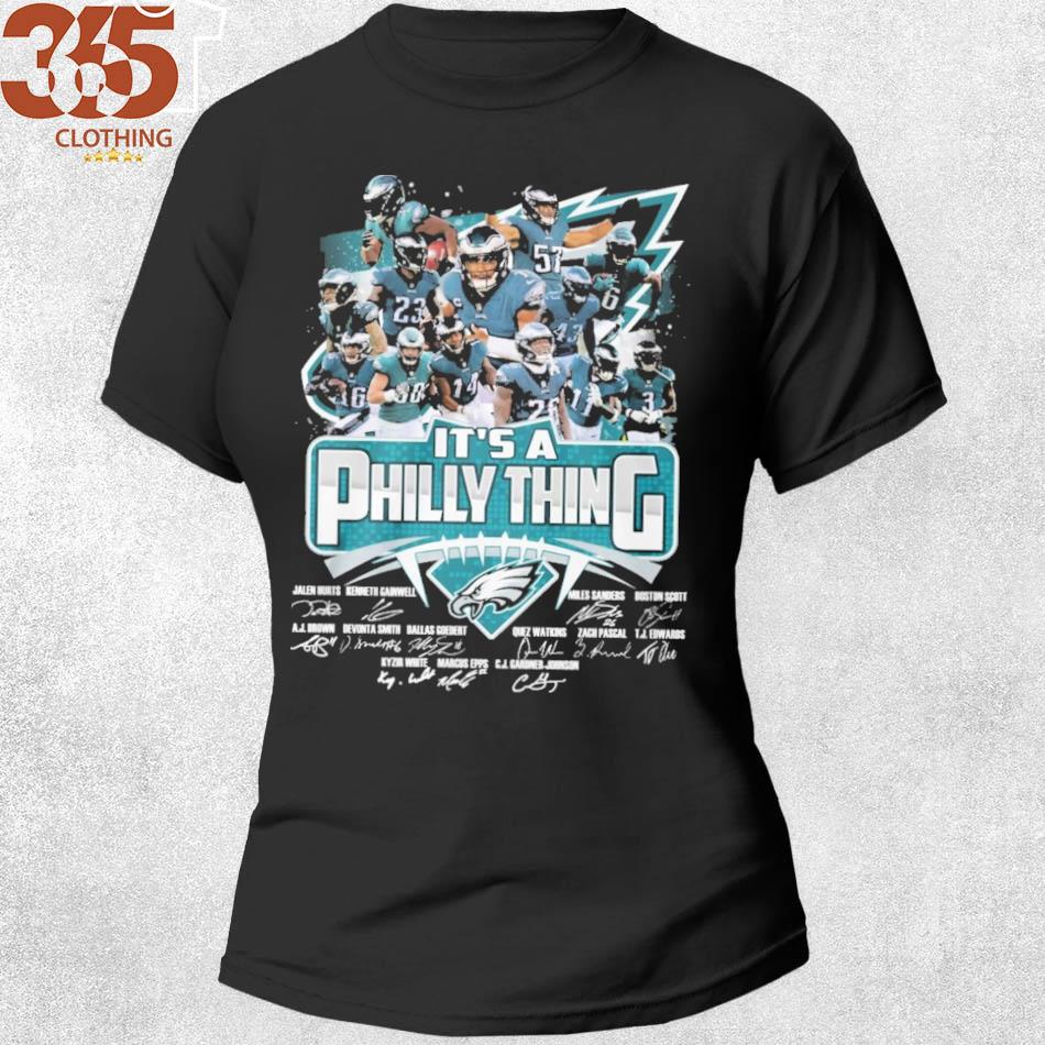 Hot philadelphia eagles team it's a philly thing signatures T