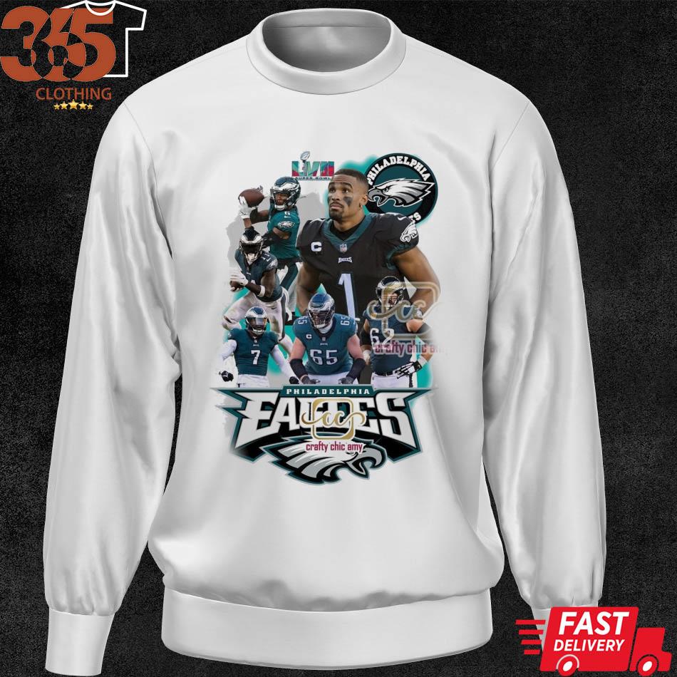 Nice jalen Hurts Philadelphia Eagles Super Bowl LVII 2023 shirt