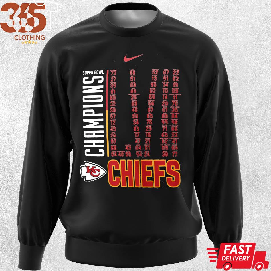 Nike Kansas City Chiefs Champions Super Bowl LVII Chiefs shirt, hoodie,  sweater, long sleeve and tank top