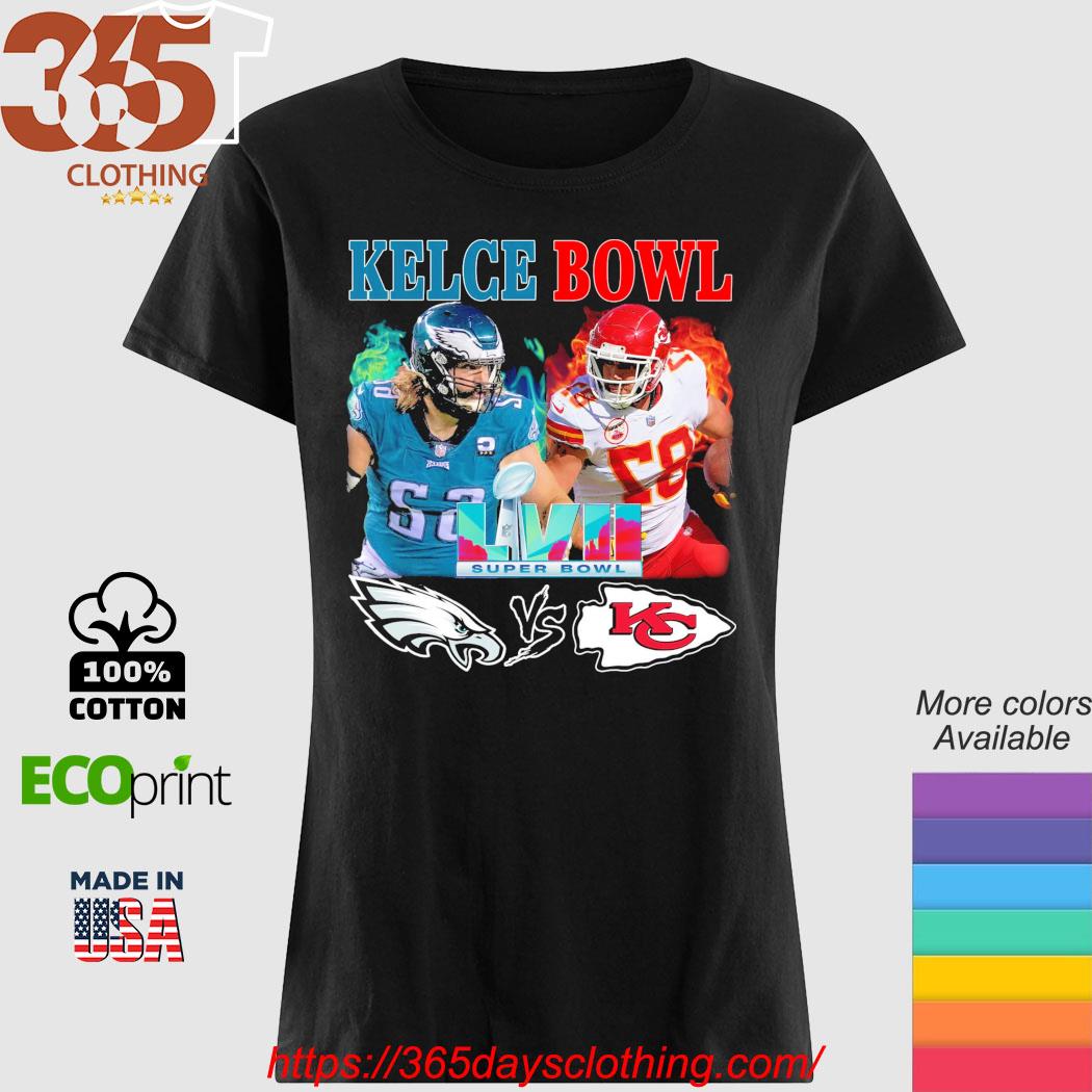 Official Travis Kelce and Jason Kelce Super Bowl LVII 2023 Shirt