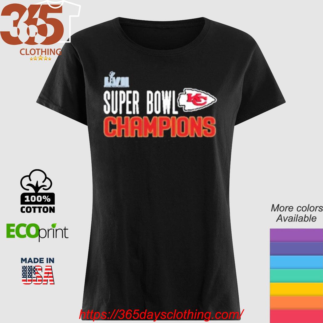 As Is NFL Super Bowl LVII Champions Chiefs Roster T-Shirt 