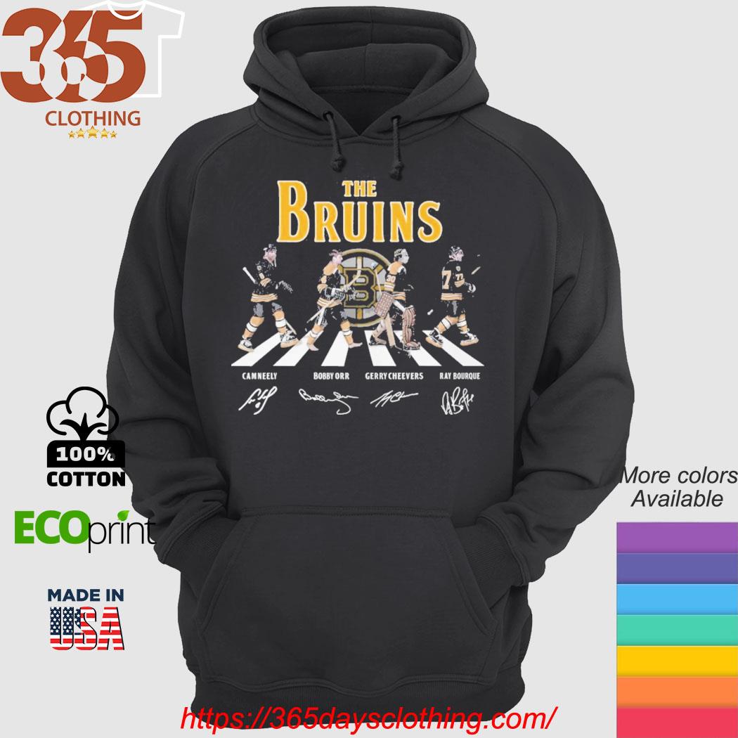 The Bruins Cam Neely Bobby Orr Gerry Cheevers Ray Bourque Signature Shirt -  Teespix - Store Fashion LLC
