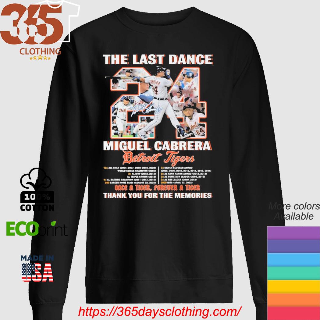 3000 Hits 500 Home Runs Detroit Tigers Miguel Cabrera Signature Shirt