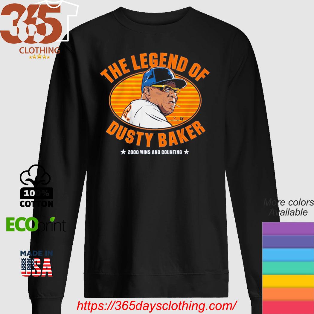 The legend of dusty baker shirt, hoodie, sweater, long sleeve and