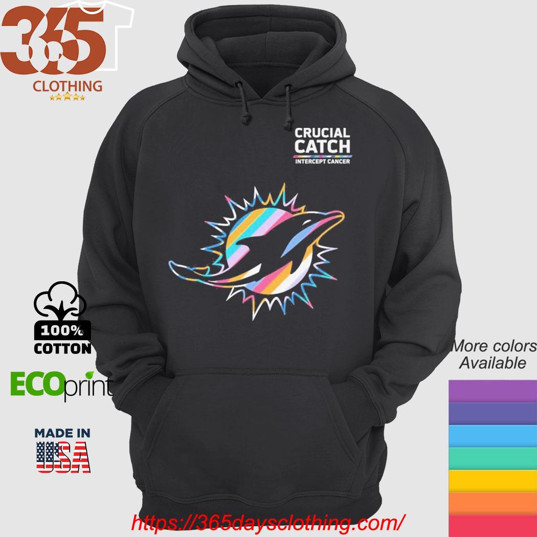 Crucial Catch Intercept Cancer Miami Dolphins 2023 shirt, hoodie, sweater,  long sleeve and tank top