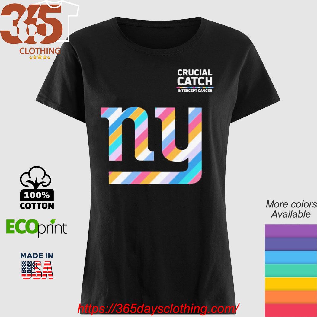 New York Giants Intercept Cancer T Shirts - hoodie, shirt, tank top, sweater  and long sleeve t-shirt