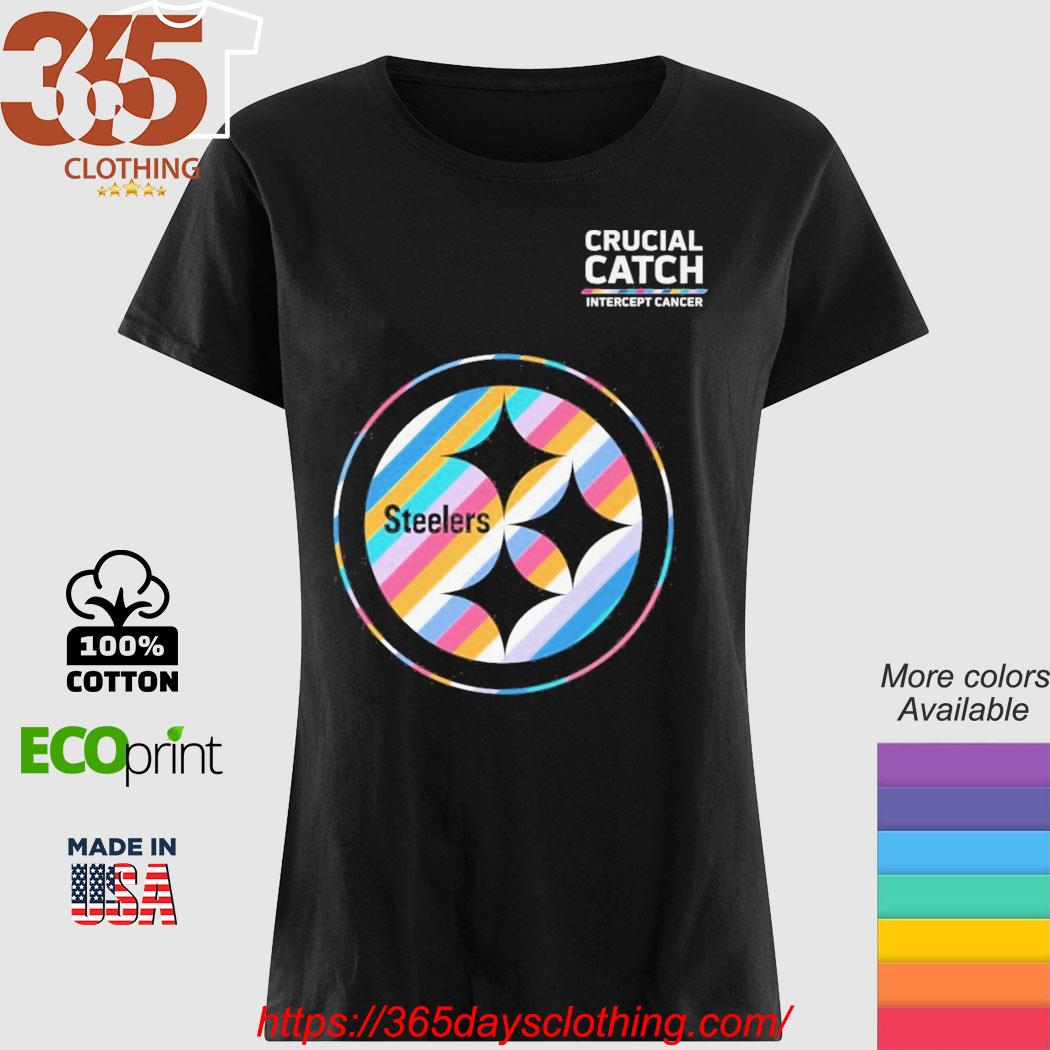 Crucial Catch Intercept Cancer Pittsburgh Steelers 2023 shirt