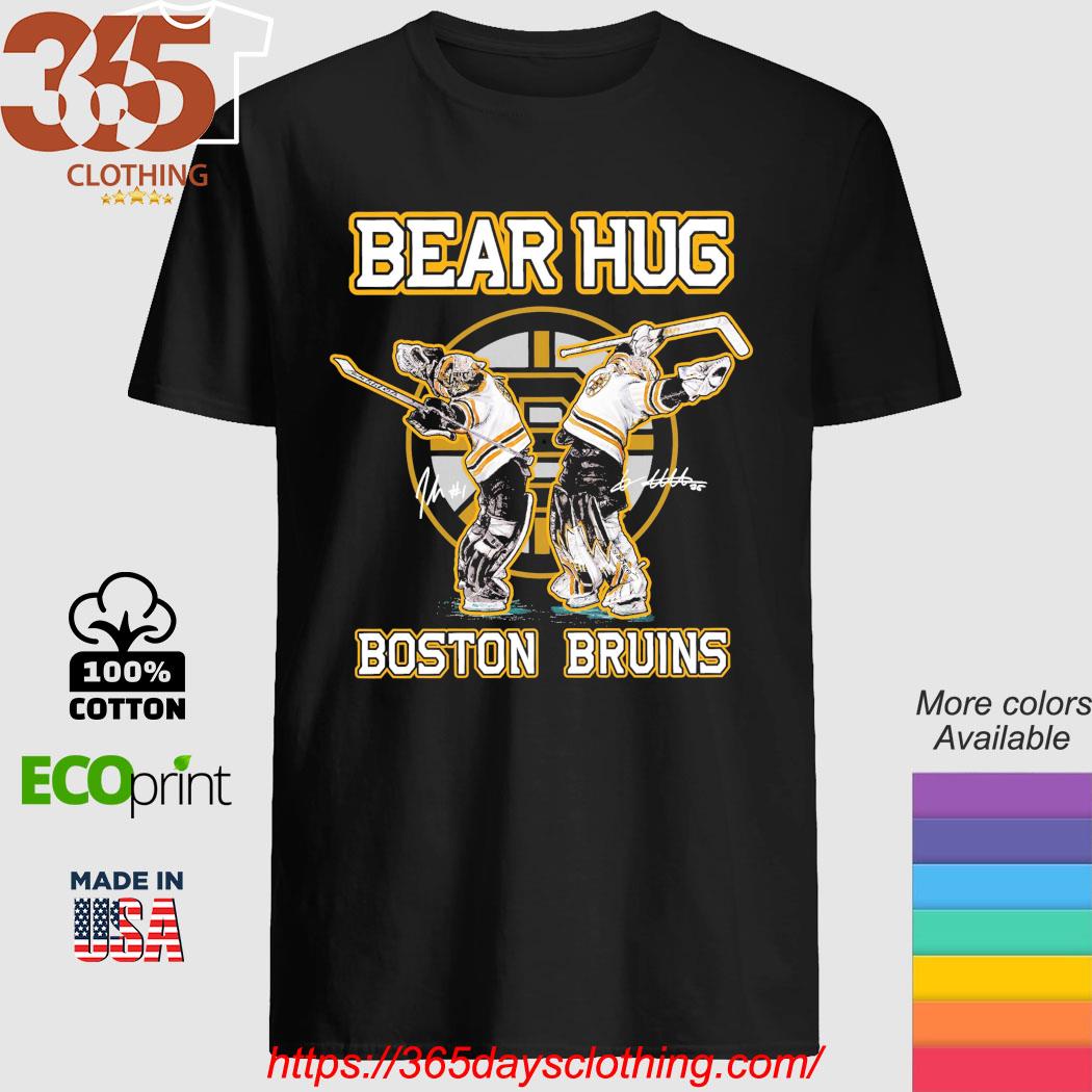 Boston Bruins Bear Hug Signatures shirt, hoodie, sweater, long