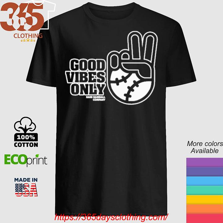 Rake Baseball Company Good Vibes Only Seattle Tee Adult XXL / Navy