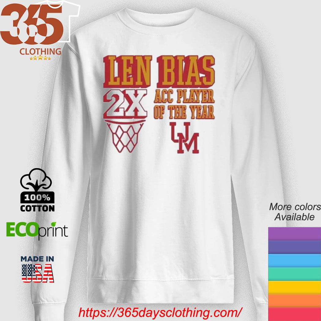 Len Bias Maryland Terrapins Shirt, hoodie, sweater, long sleeve