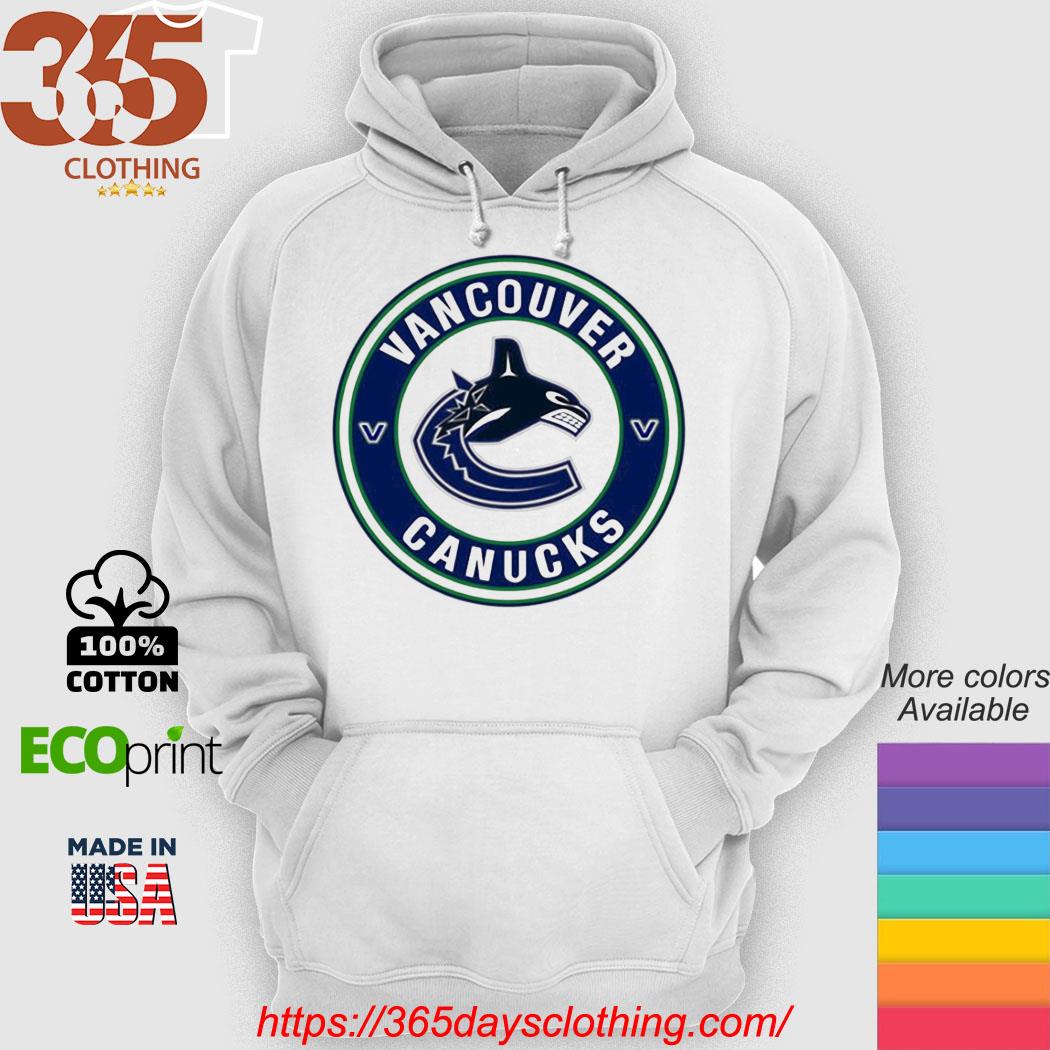 Round Blue Logo Vancouver Canucks shirt, hoodie, sweater, long