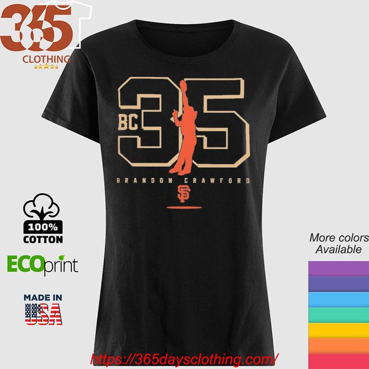 Brandon Crawford 35 San Francisco Giants 2023 shirt, hoodie, sweater, long  sleeve and tank top