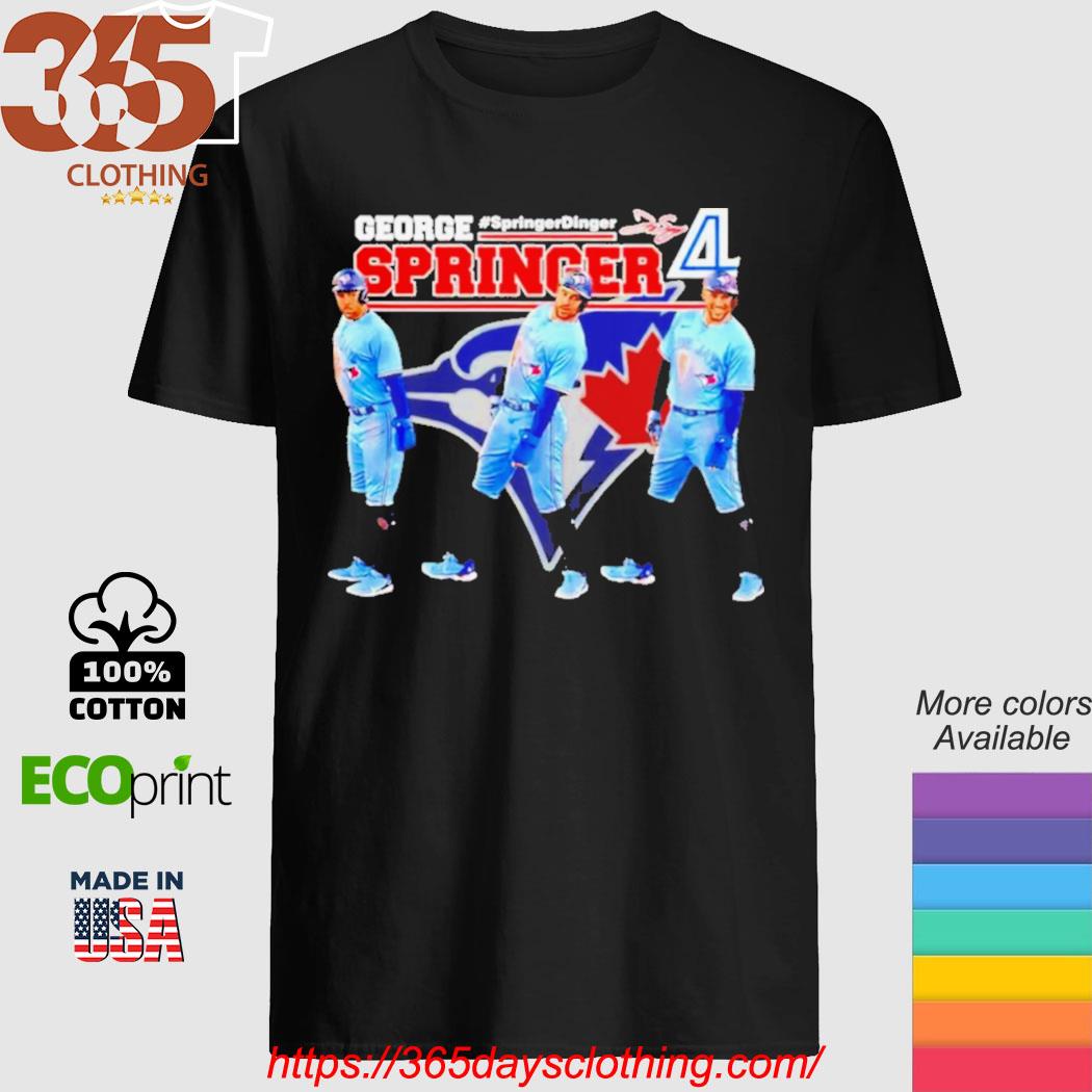 Toronto Blue Jays George Springer 4 Signature Shirt, hoodie, sweater, long  sleeve and tank top